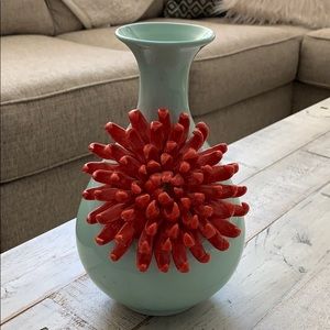 Anthropologie Floral Vase